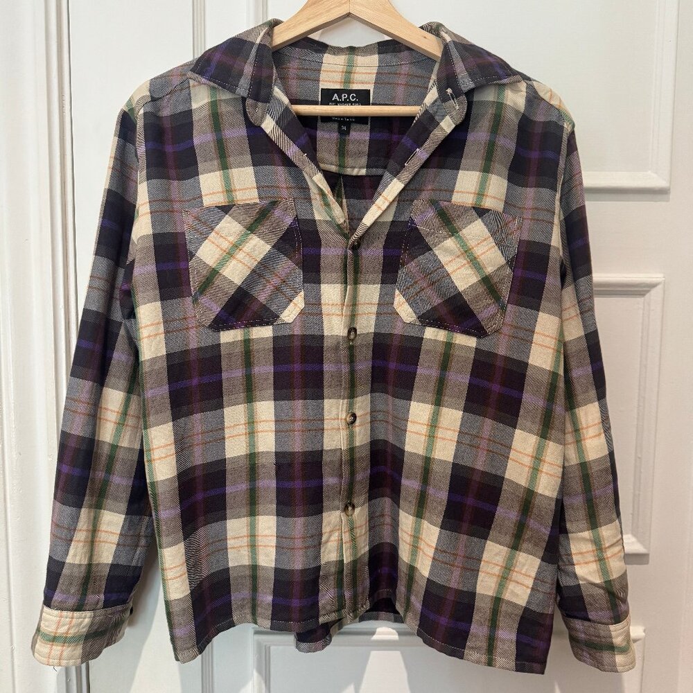 Apc Plaid Button Down - image 1